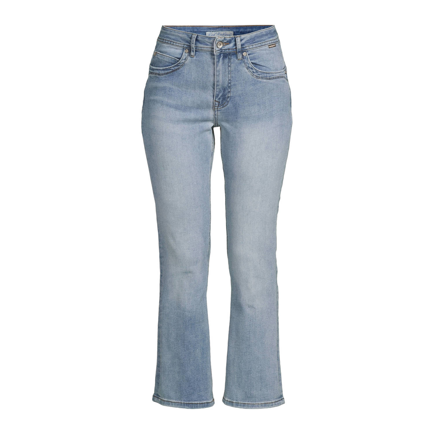 Red Button Gebruikte & Geborduurde Sissy Stone Jeans Blue Dames