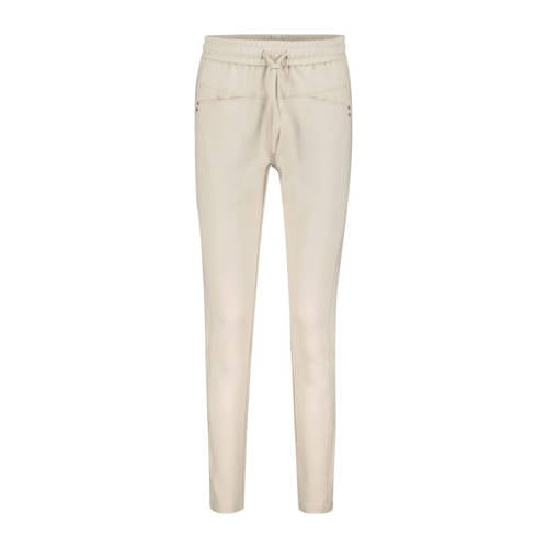 Red Button high waist tapered fit broek Tessy naturel