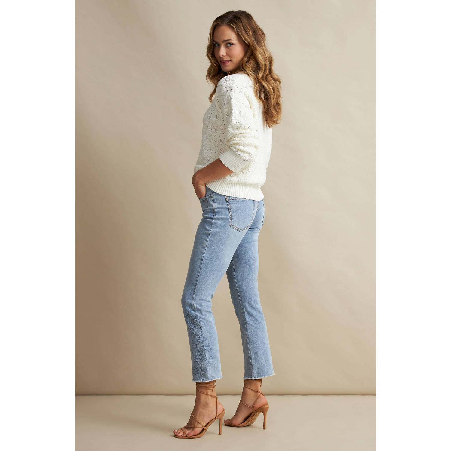 Red Button bootcut jeans Kate light blue denim