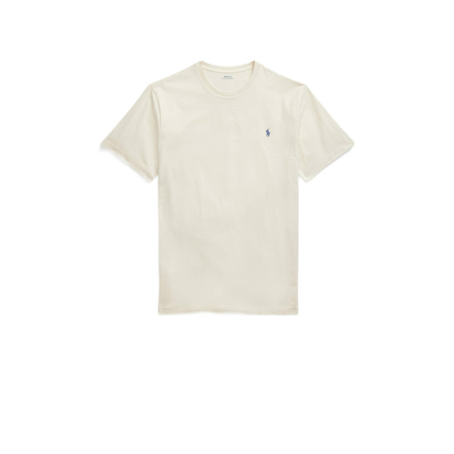 POLO Ralph Lauren Big & Tall T-shirt met logo ecru