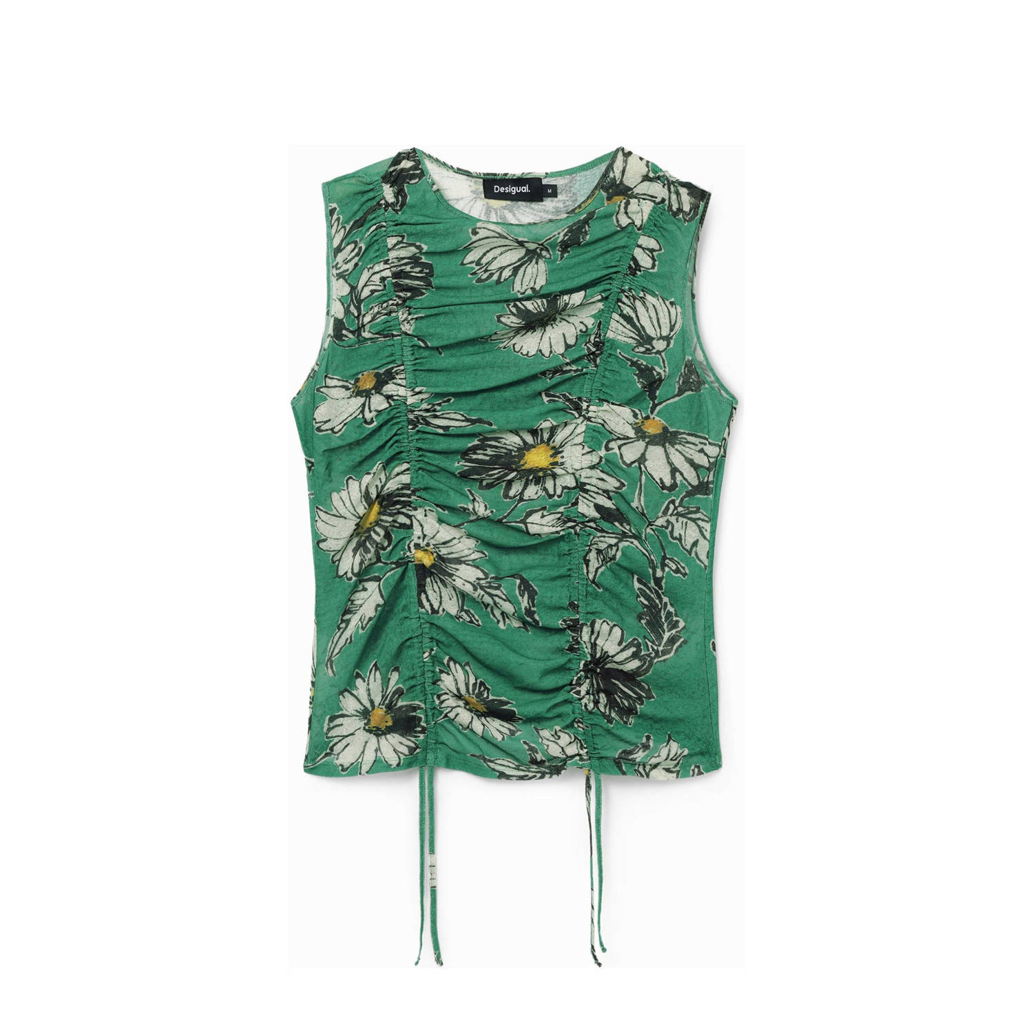 Desigual Dames Tanktop Lente Zomer Collectie Green Dames