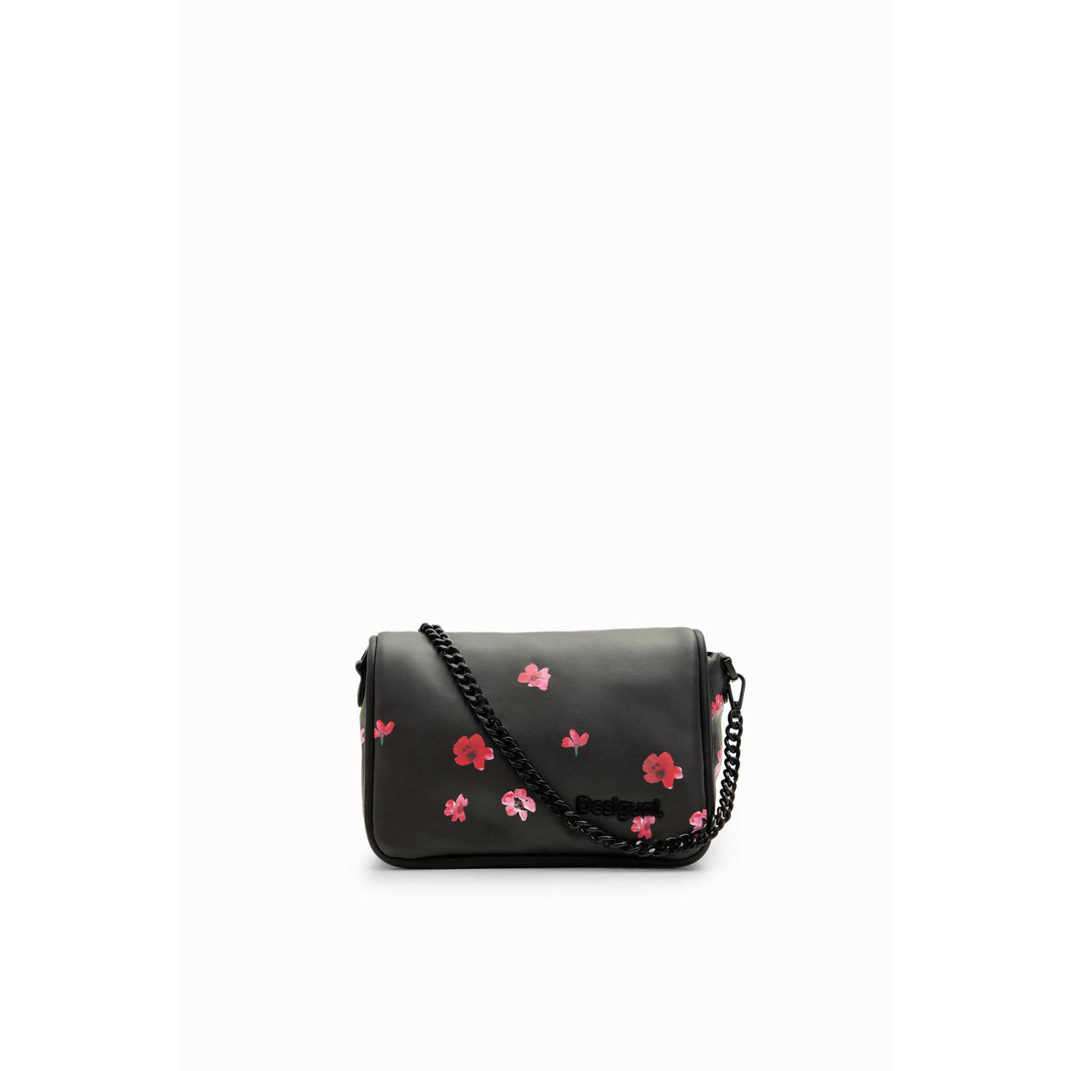 Desigual crossbody tas met bloemenprint zwart
