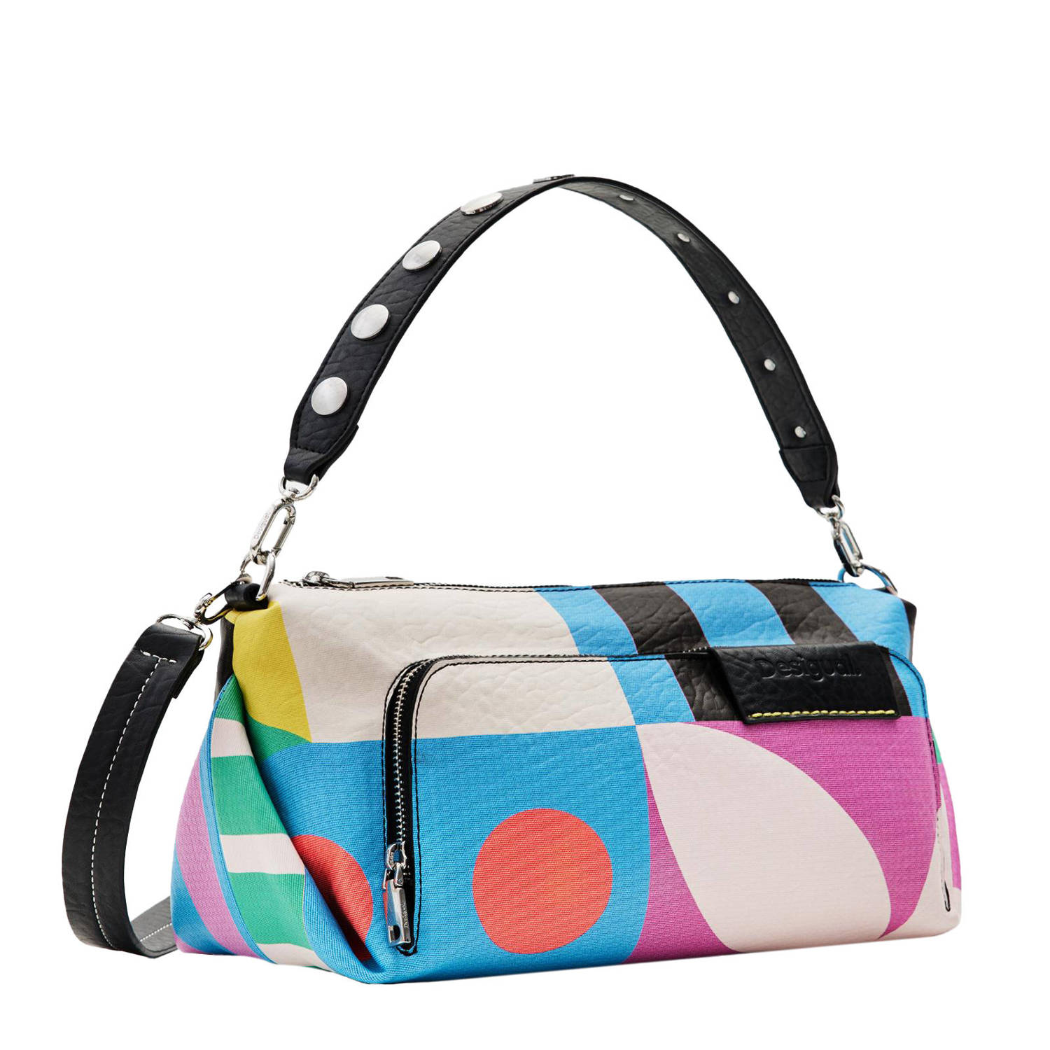 Desigual Schoudertas met Geometrisch Patroon Multicolor Dames