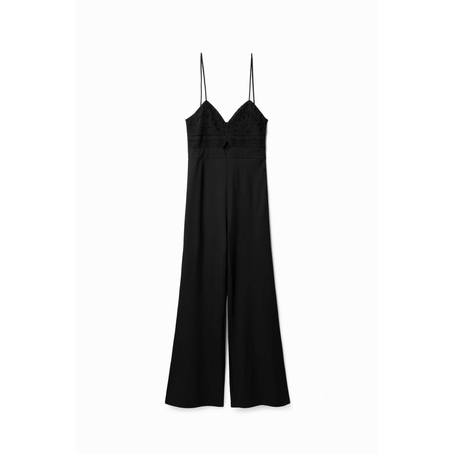 Desigual Elegante Dames Jumpsuit Lente Zomer Collectie Black Dames