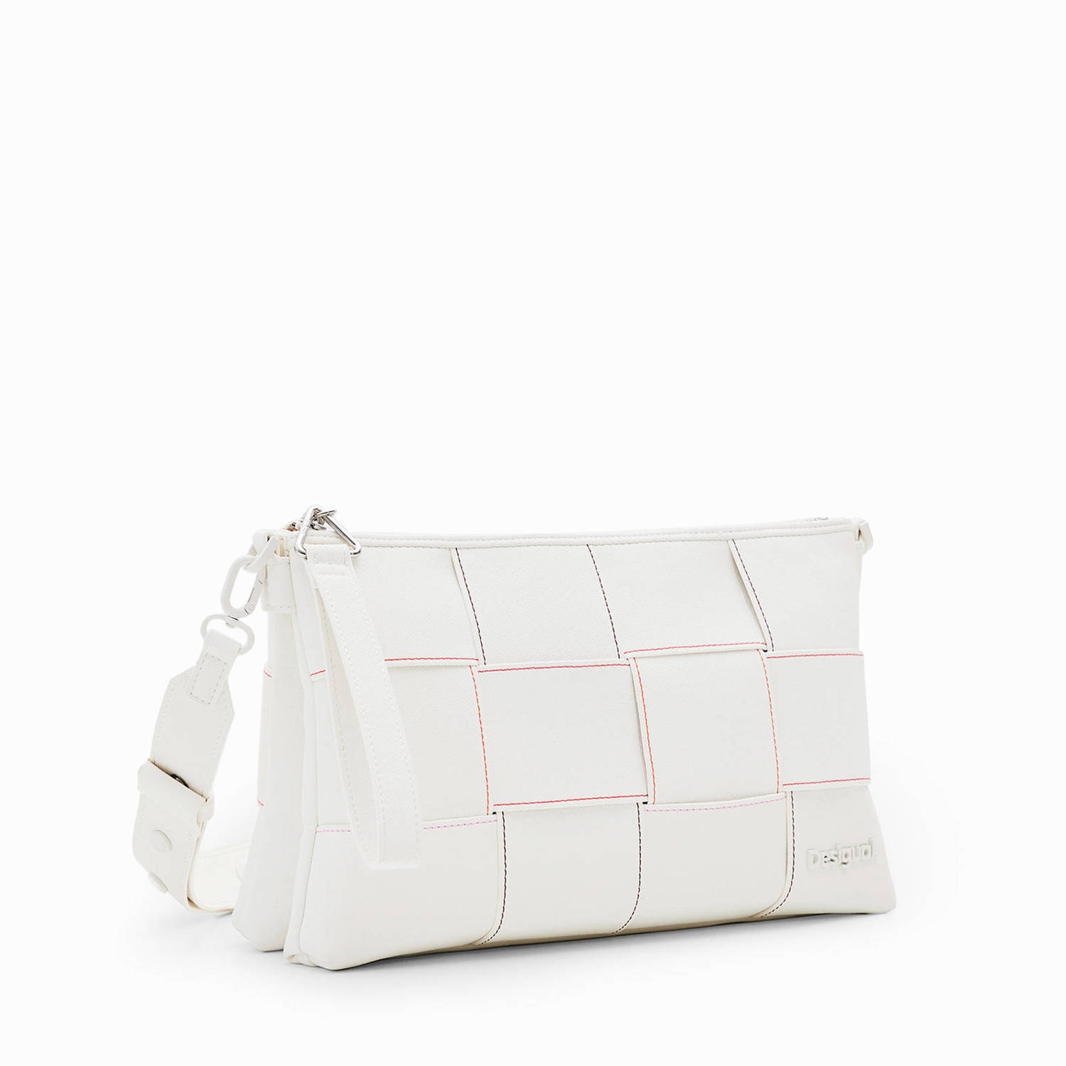 Desigual crossbody tas ecru