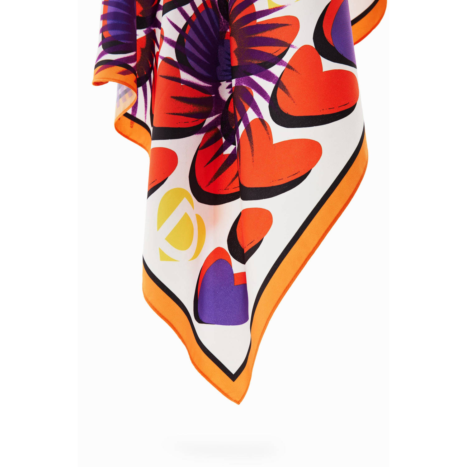Desigual sjaal met all over print multi