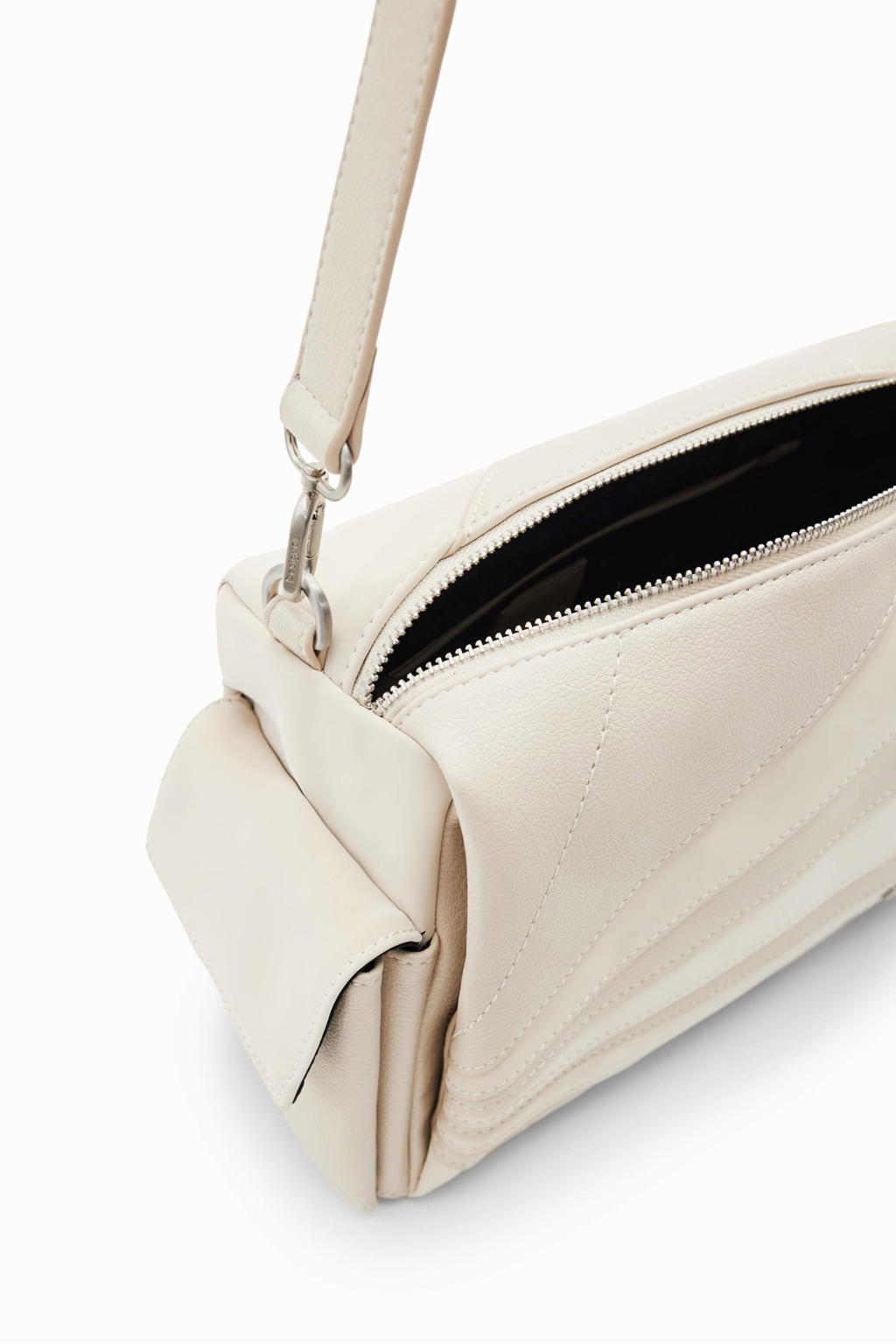 Levi's Borsa A Tracolla Media In Tela Ov - Colore Ecru - Capacità 3.4L