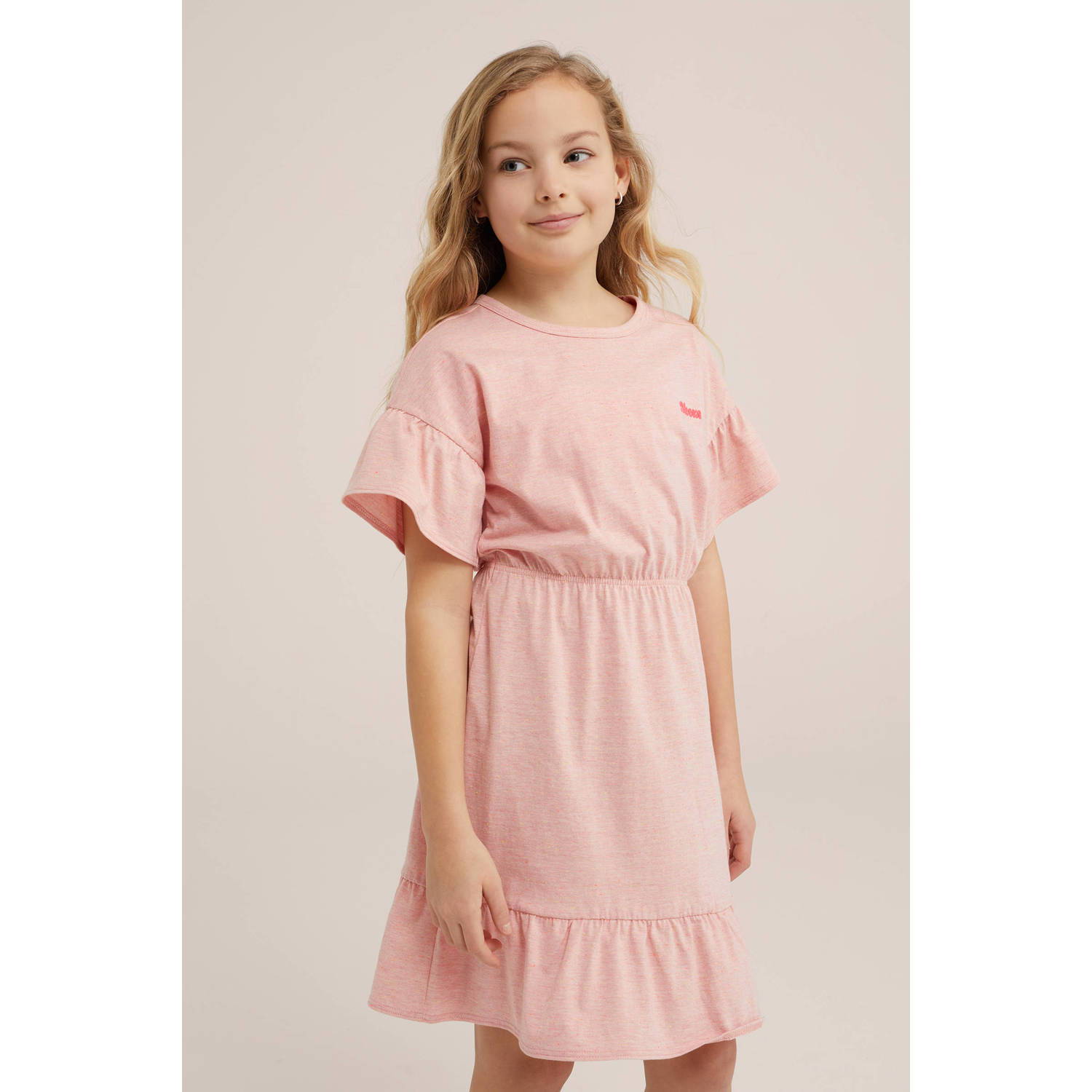 WE Fashion jurk roze