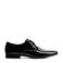 AM SHOE lak veterschoenen zwart