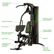 thumbnail: Tunturi  homegym krachtstation HG60