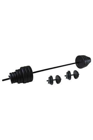 vinyl halterset - dumbbellset - 50kg