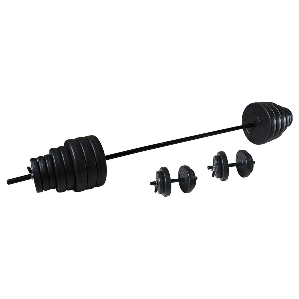 Tunturi vinyl halterset - dumbbellset - 50kg