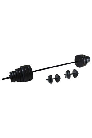  vinyl halterset - dumbbellset - 50kg