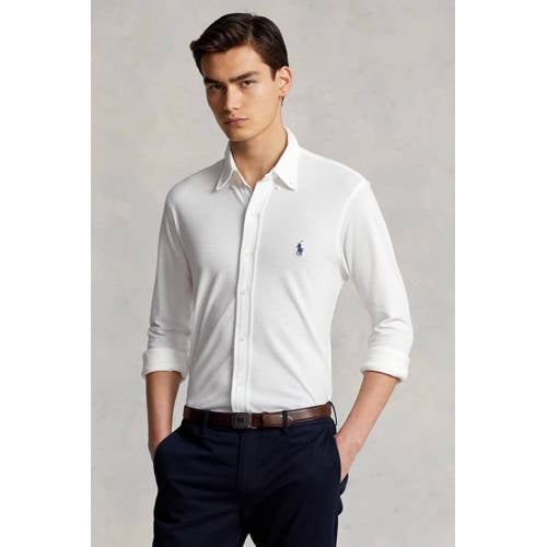 POLO Ralph Lauren regular fit overhemd met logo wit afbeelding