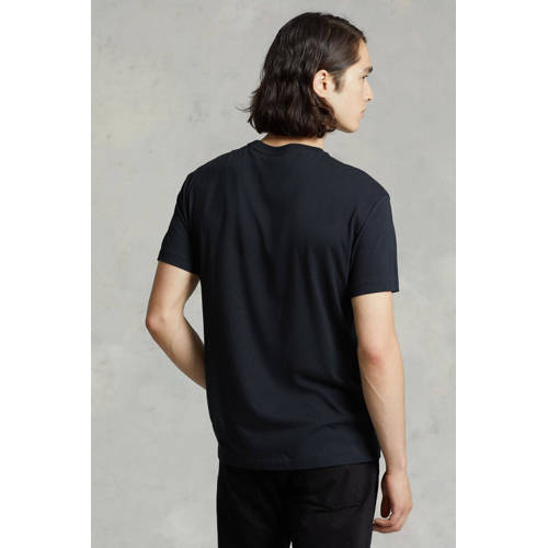 POLO Ralph Lauren regular fit T-shirt met logo zwart