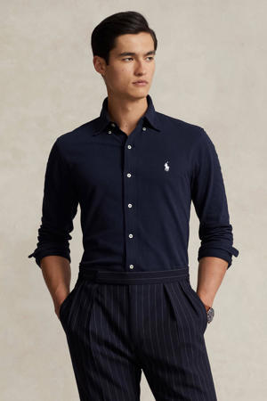 regular fit overhemd met logo aviator navy