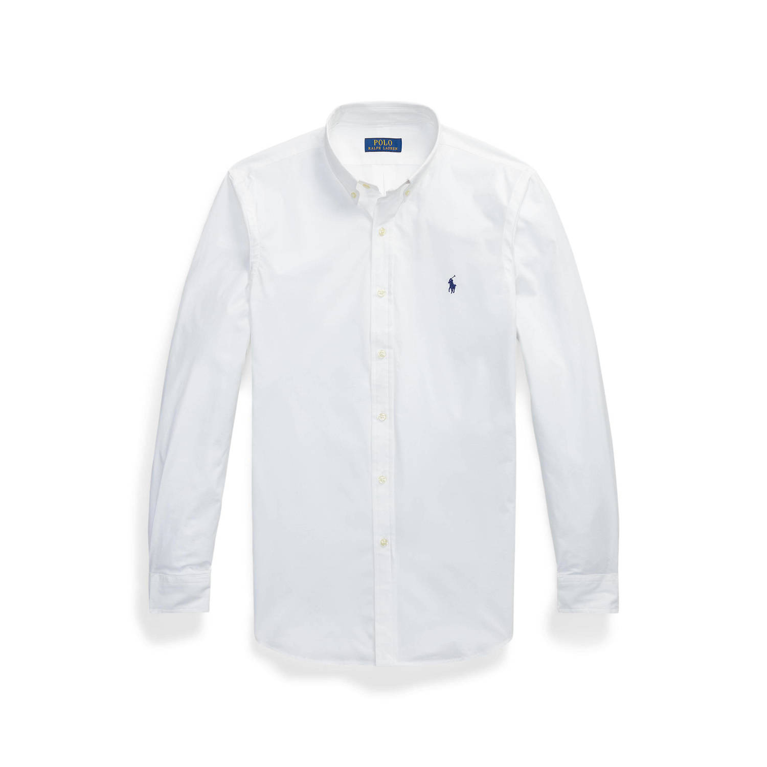 POLO Ralph Lauren regular fit overhemd met logo wit