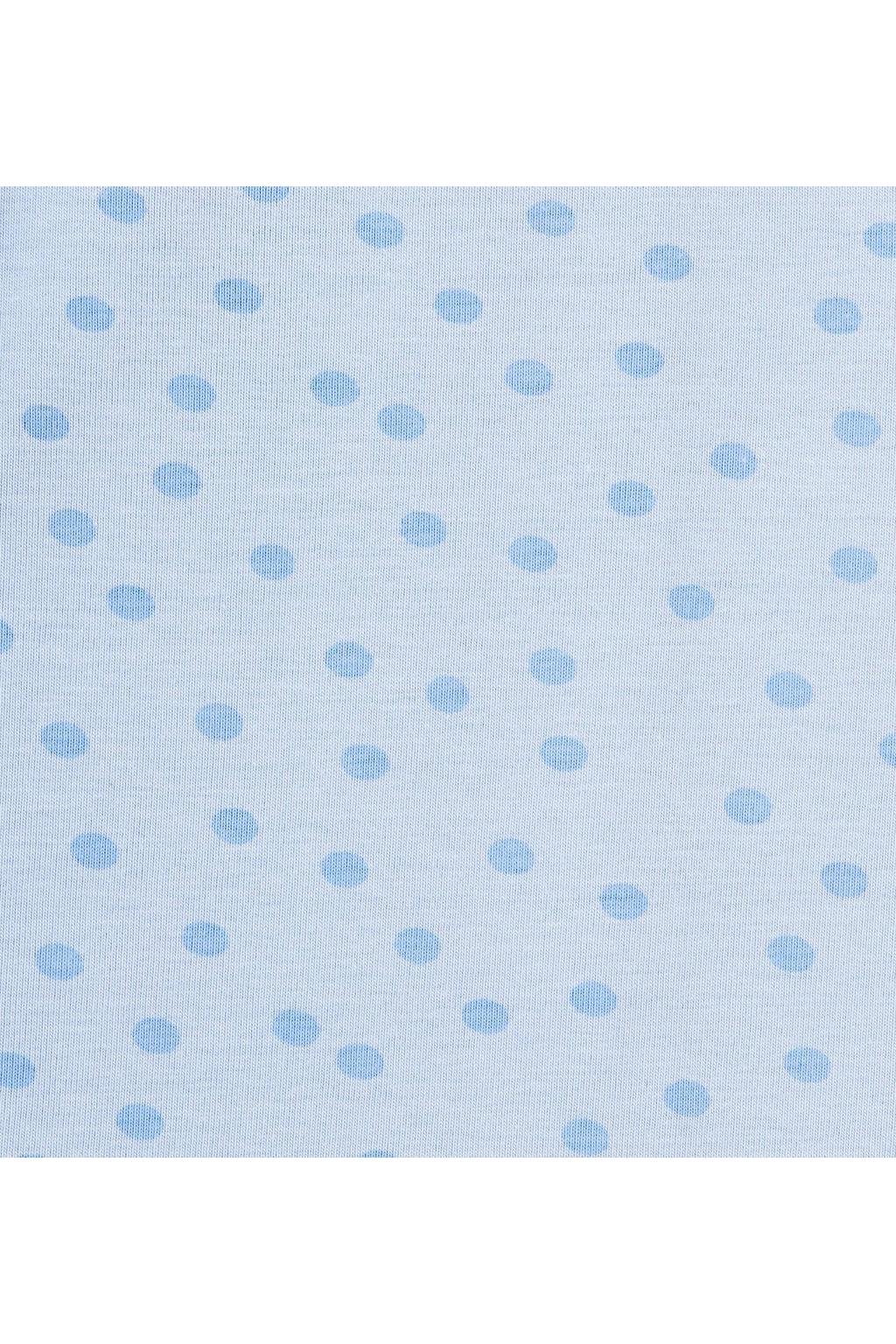 Little Label shortama met stippen blauw