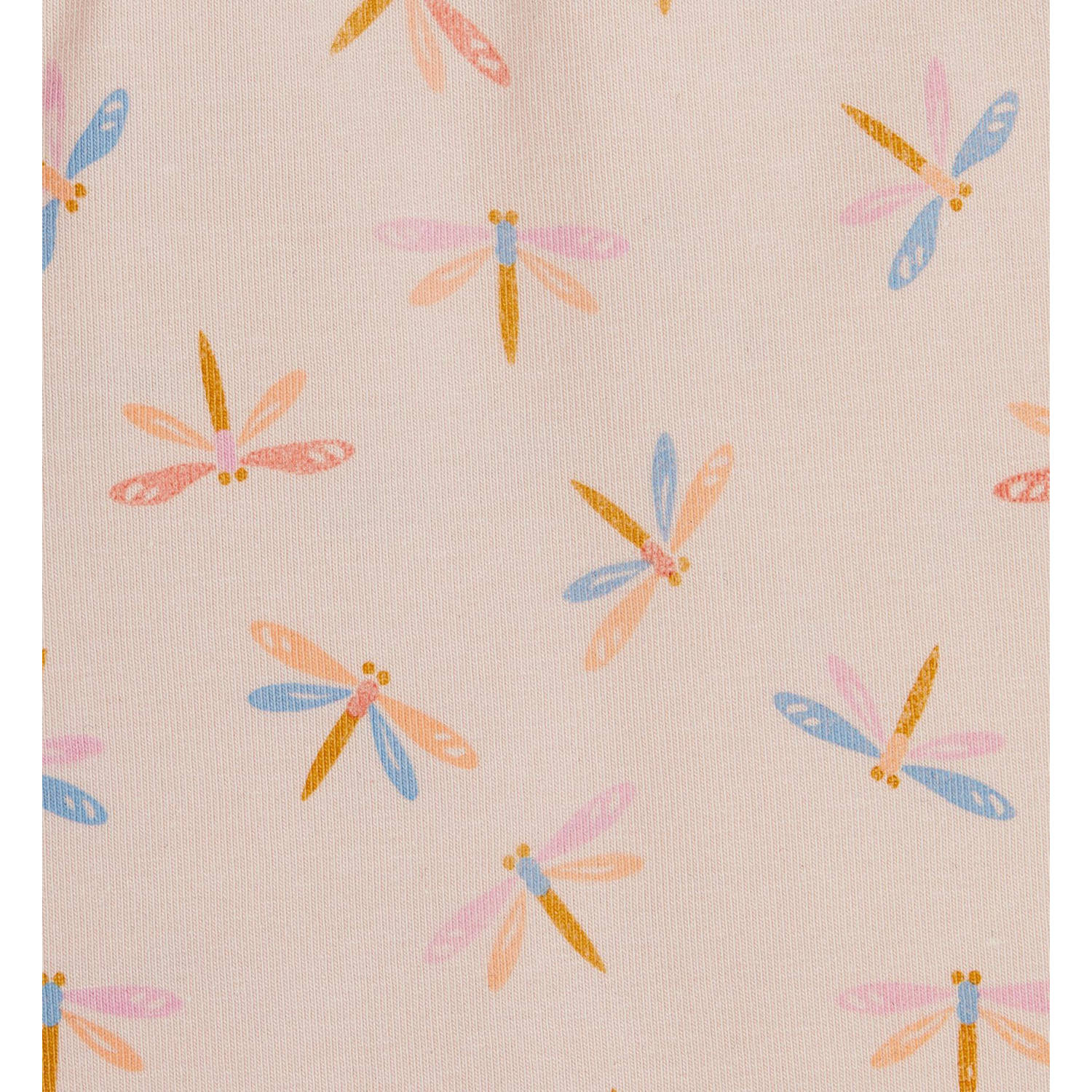 Little Label shortama met all over print roze