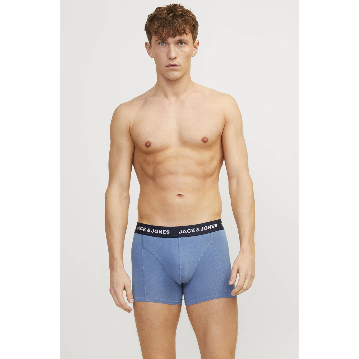 Jack & Jones Boxershort JACALASKA BAMBOO TRUNKS 3 PACK (set 3 stuks)