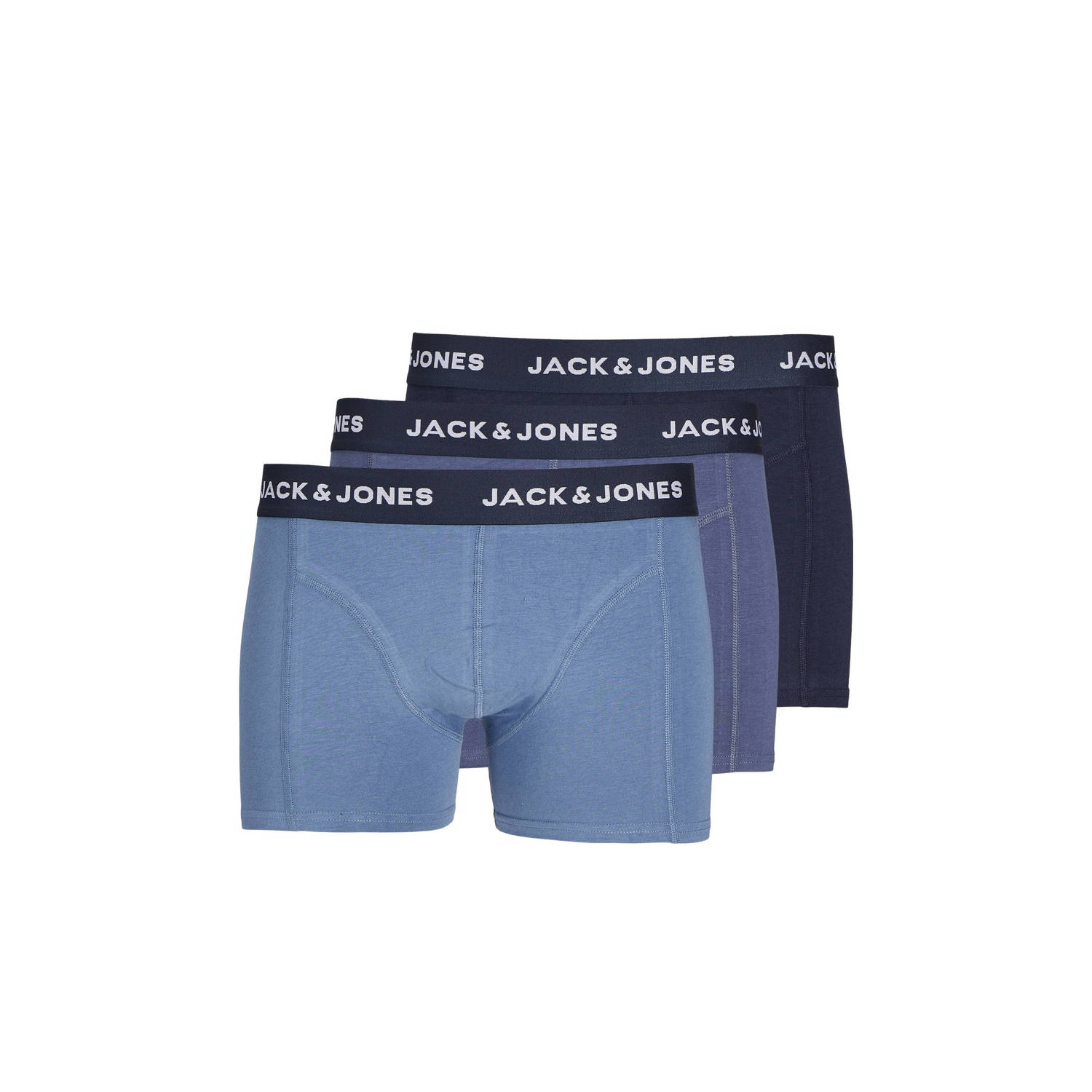 JACK & JONES boxershort JACALASKA met bamboe (set van 3)