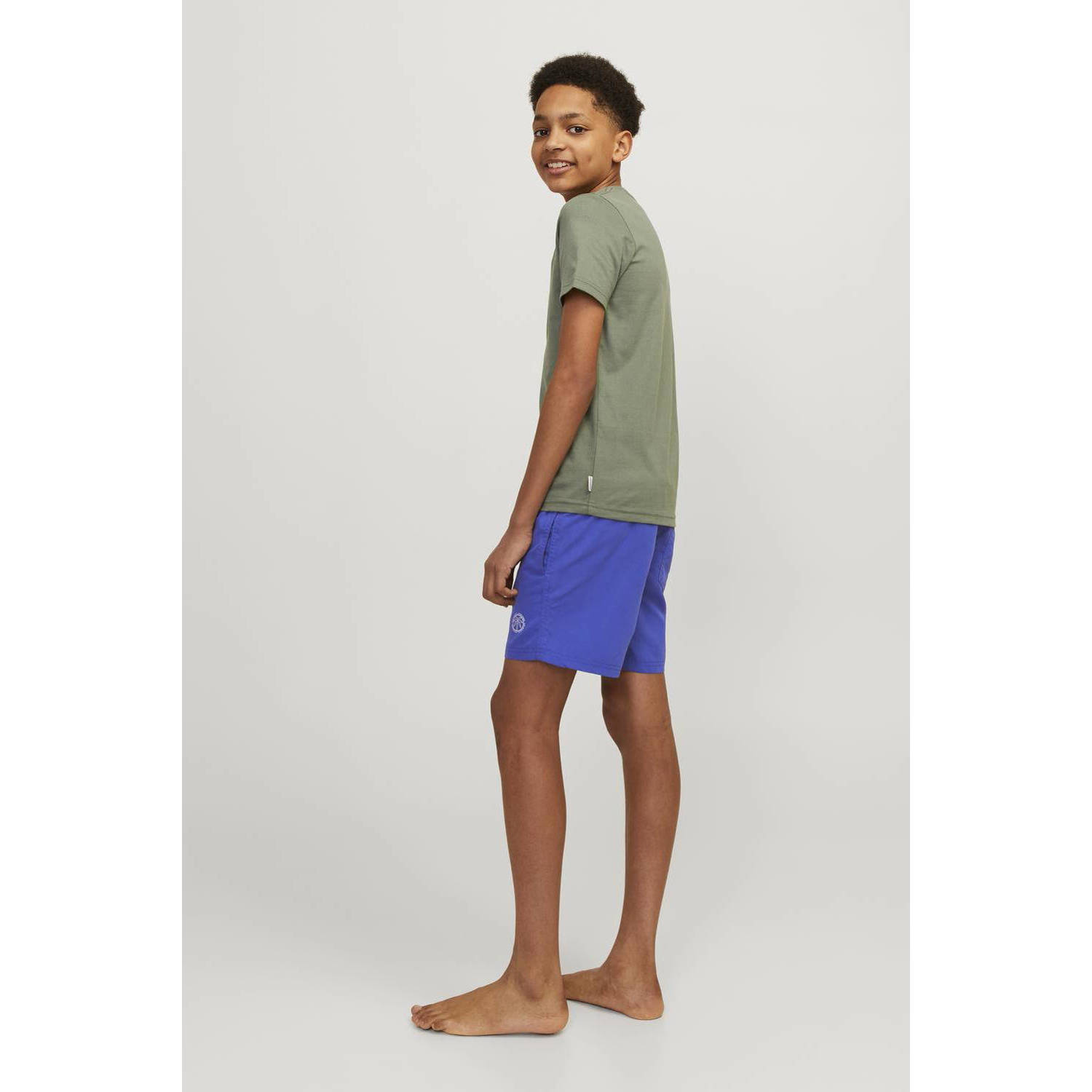 JACK & JONES JUNIOR zwemshort JPSTFIJI kobaltblauw