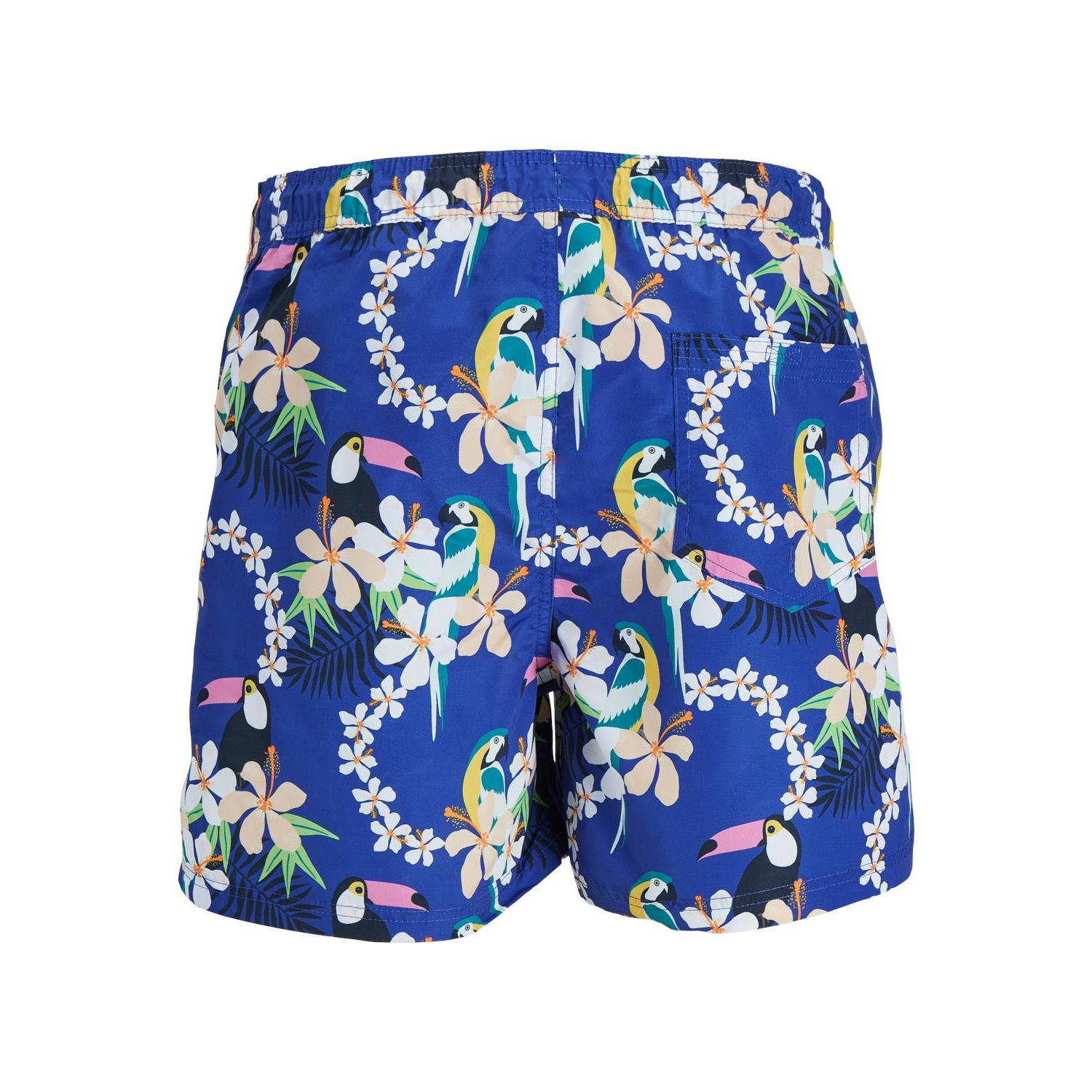 JACK & JONES JUNIOR zwemshort JPSTFIJI blauw multi