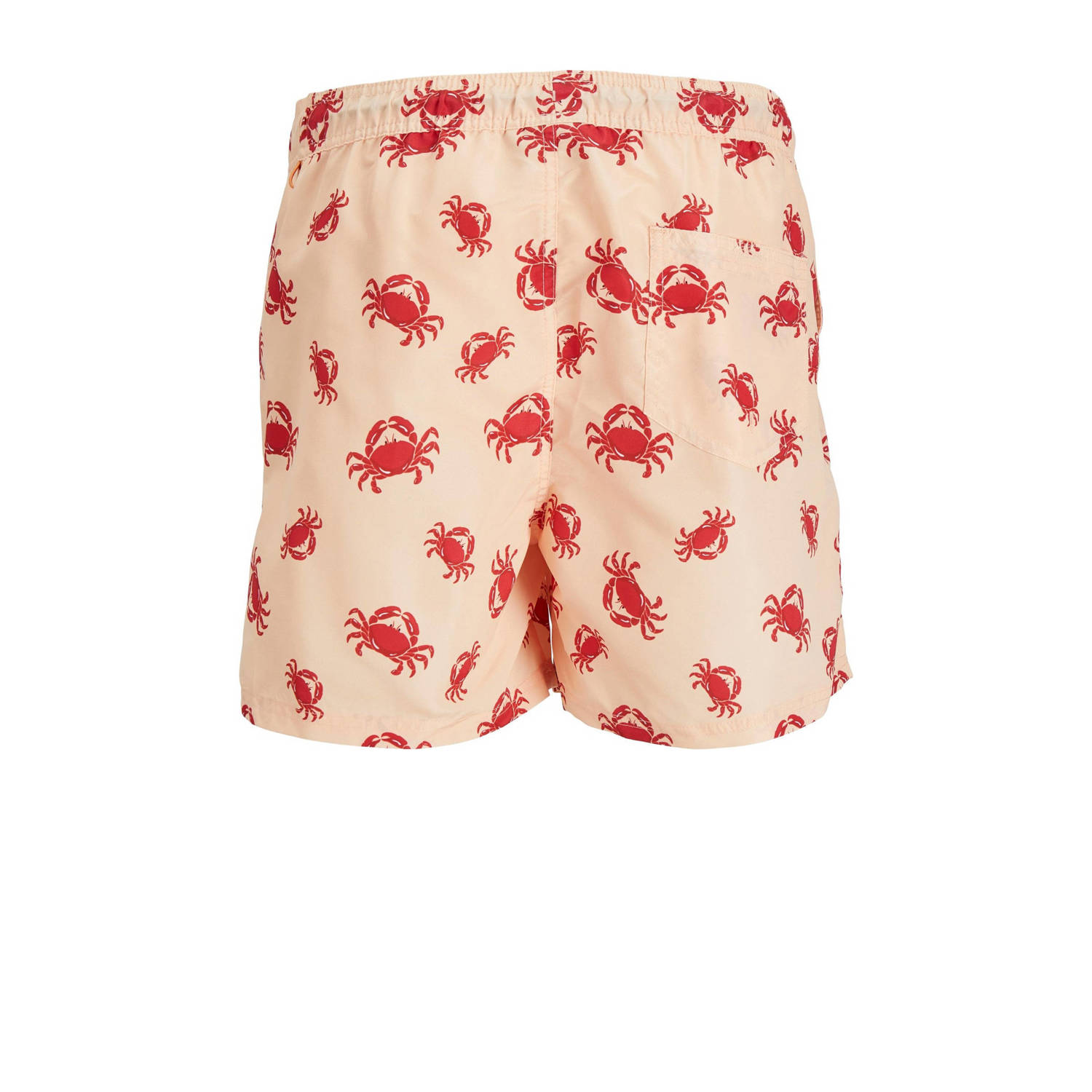 JACK & JONES JUNIOR zwemshort JPSTFIJI zalmroze rood