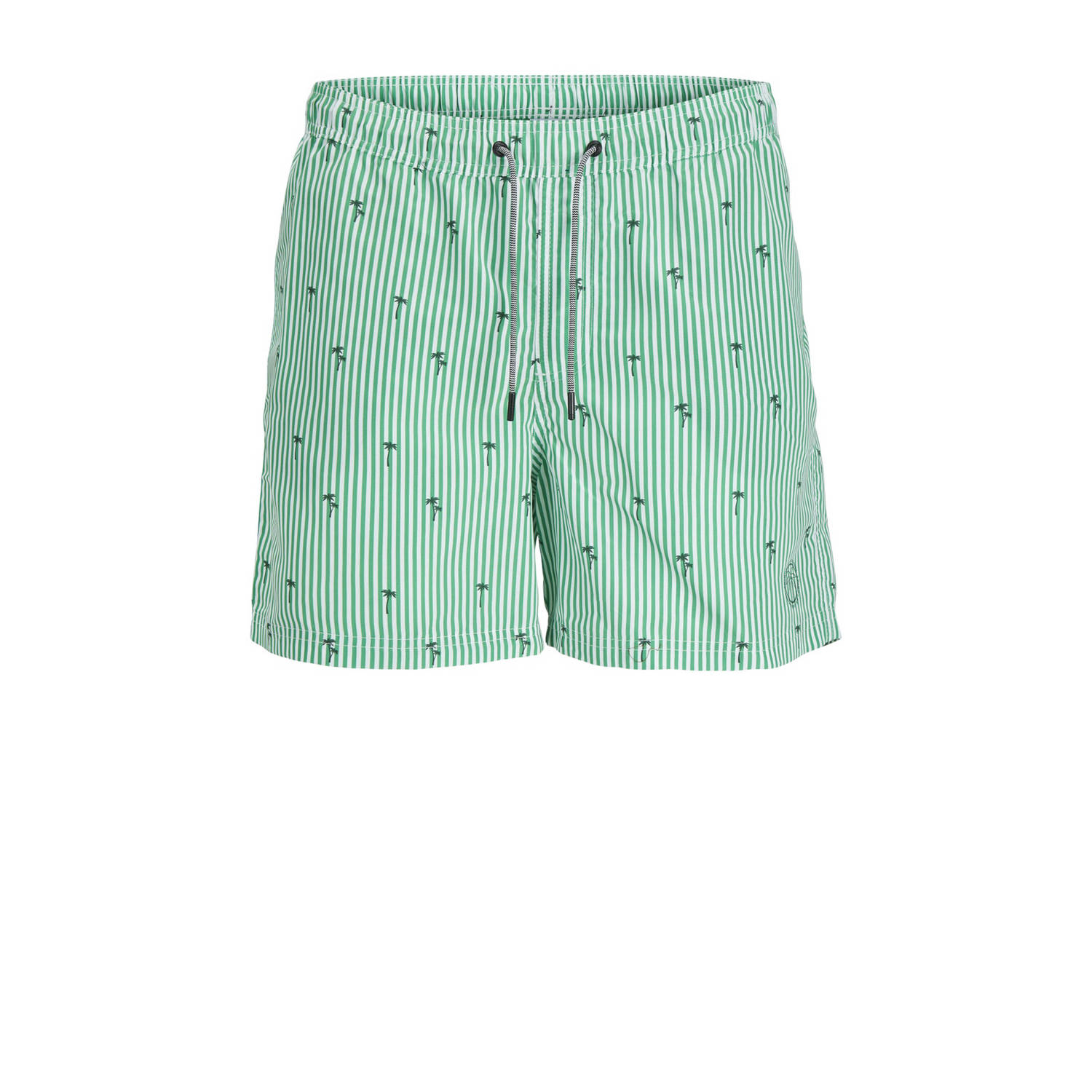 Jack & jones JUNIOR zwemshort JPSTFIJI groen wit Jongens Gerecycled polyester 140