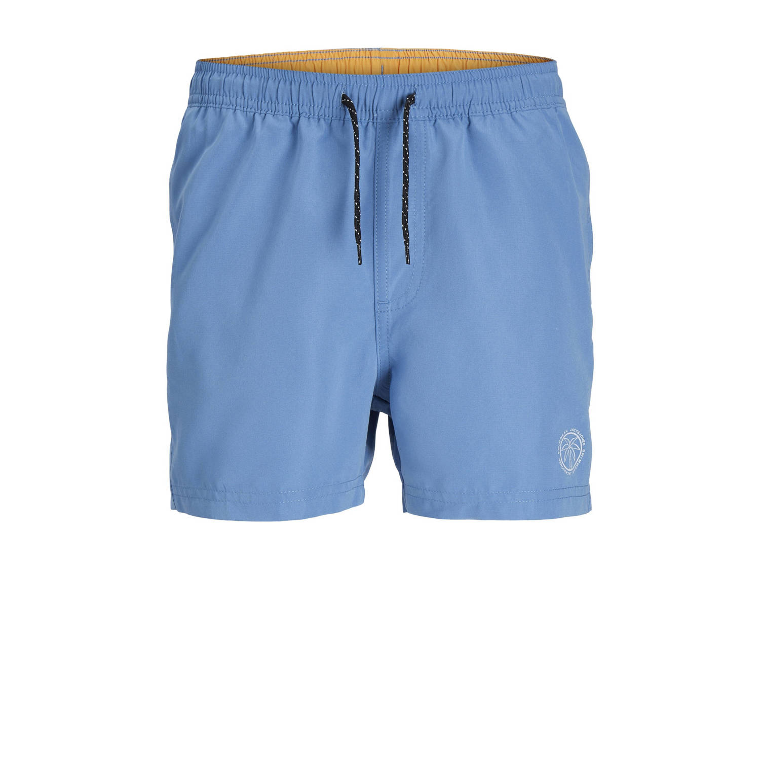 Jack & jones JUNIOR zwemshort JPSTFIJI lichtblauw Jongens Polyester Effen 128