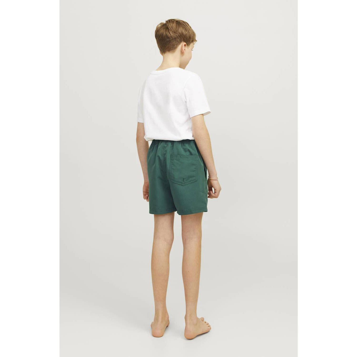 JACK & JONES JUNIOR zwemshort JPSTFIJI donkergroen