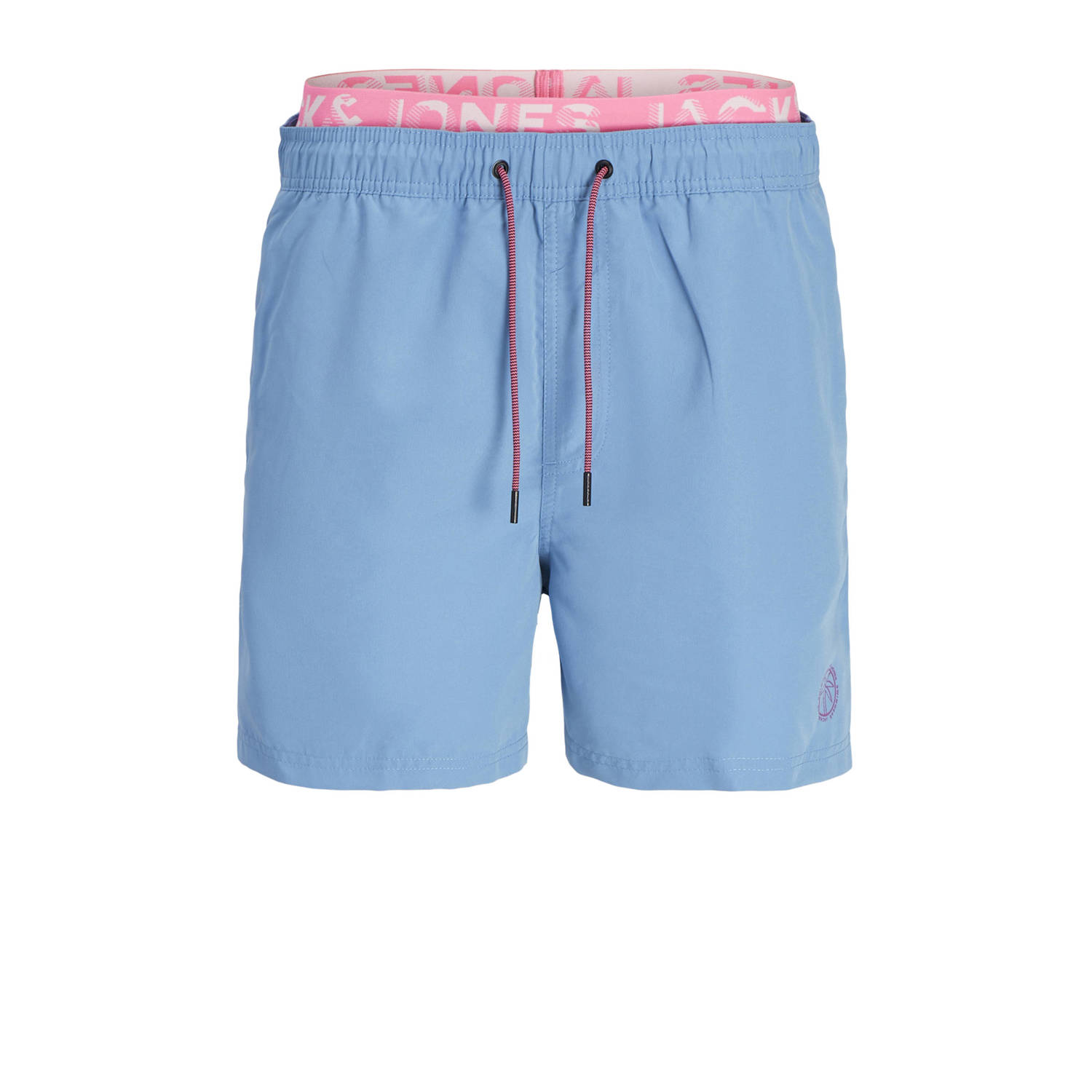 JACK & JONES PLUS SIZE zwemshort JPSTFIJI lichtblauw