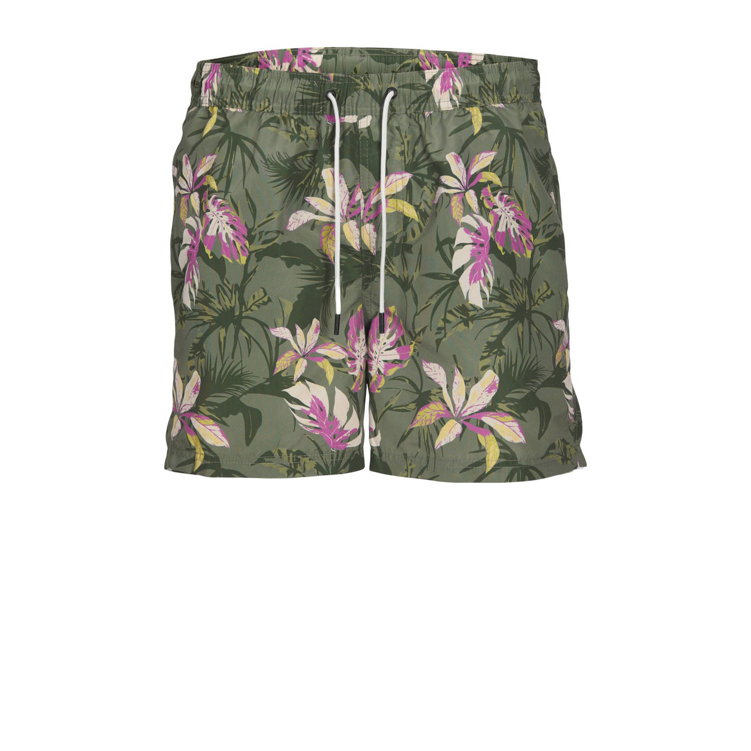 JACK & JONES PANTS STUDIO zwemshort JPSTFIJI groen roze