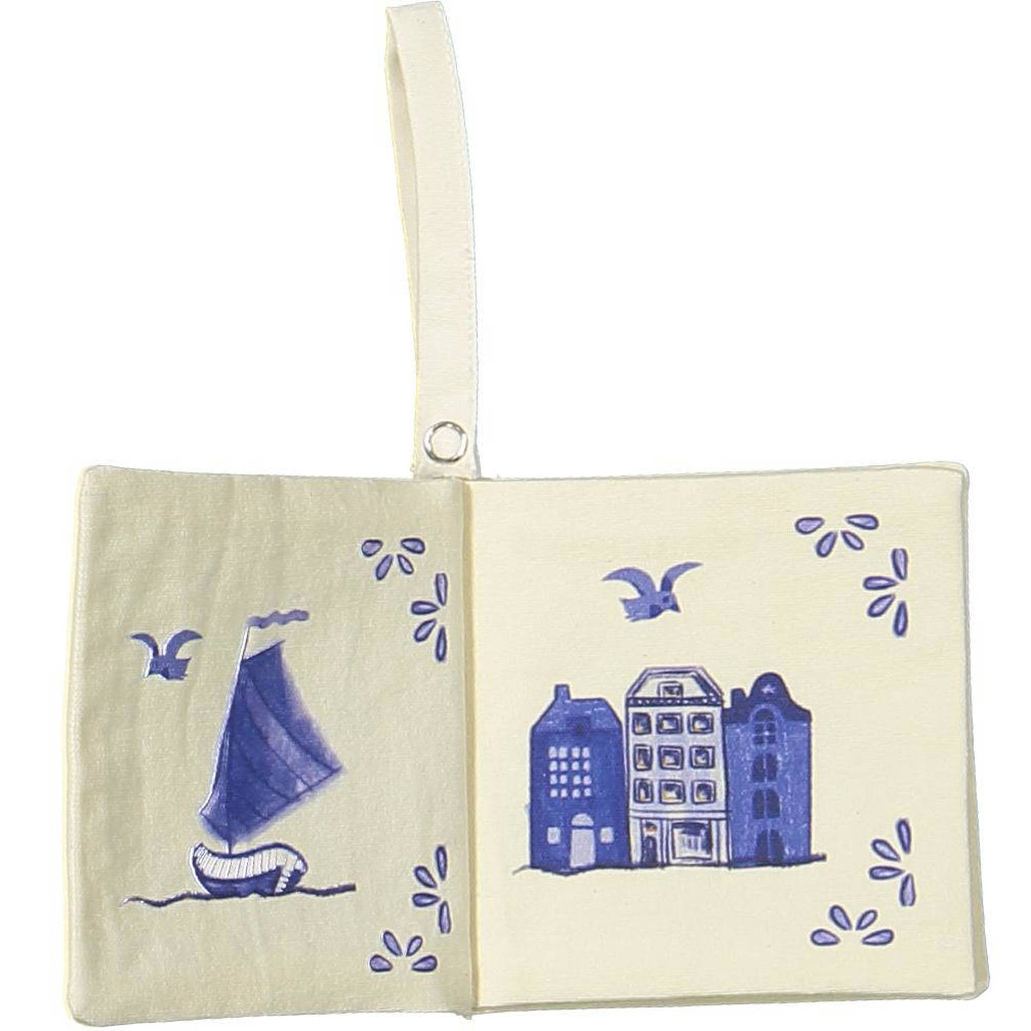 Snoozebaby baby boekje Delfts Blauw
