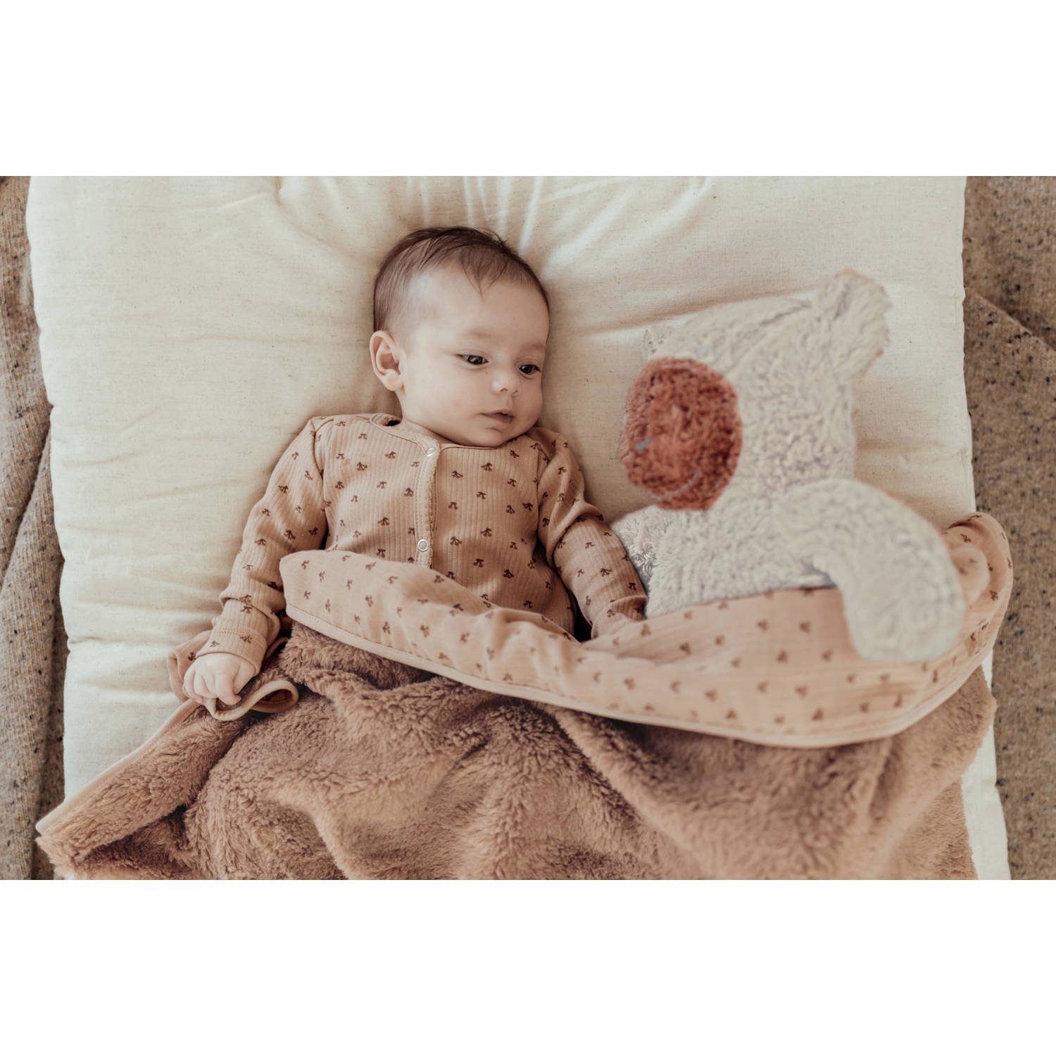 Snoozebaby wiegdeken roze