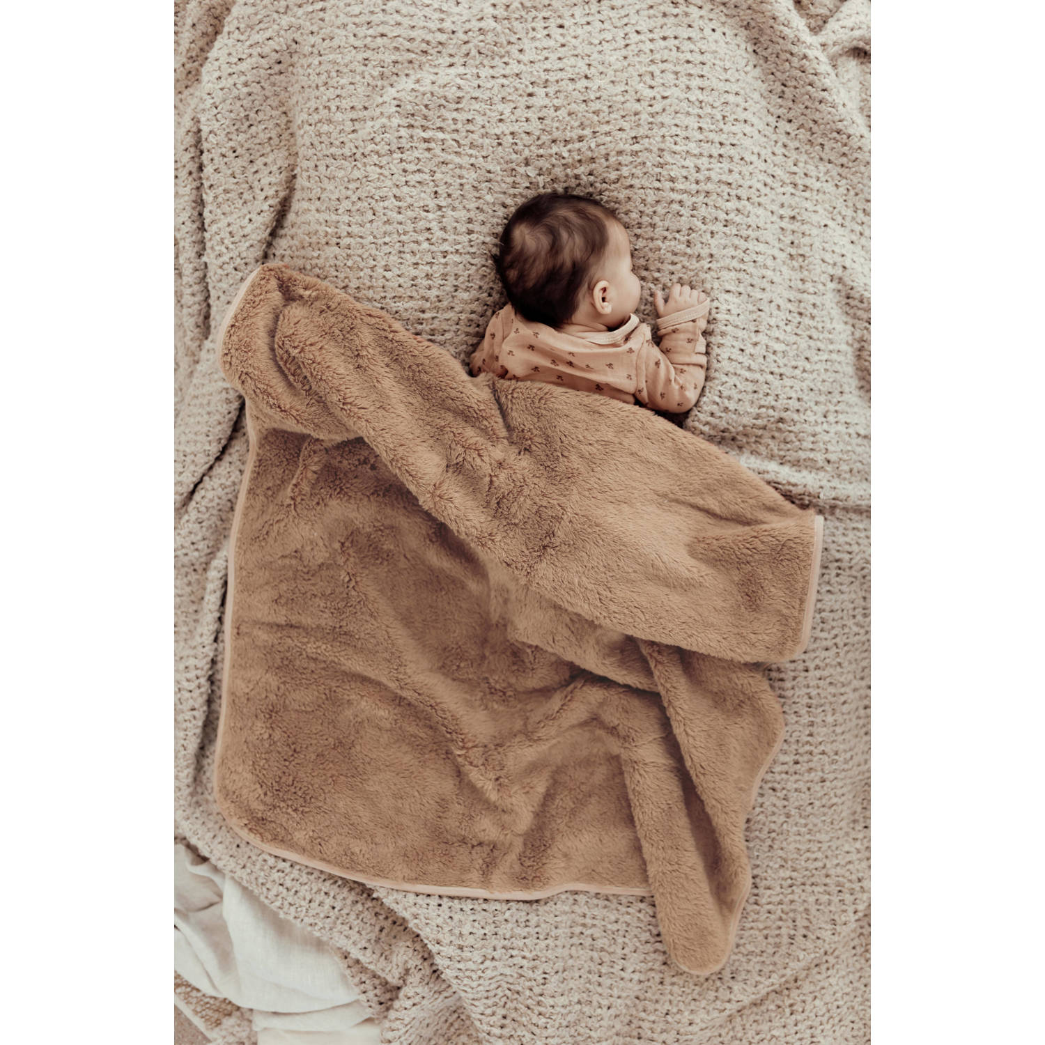 Snoozebaby wiegdeken roze