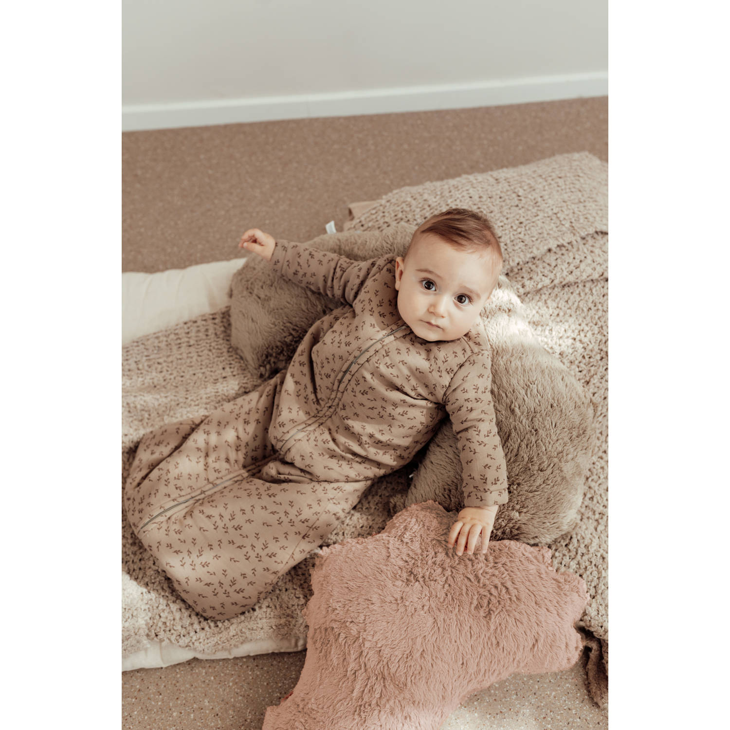 Snoozebaby slaapzak hazel brown