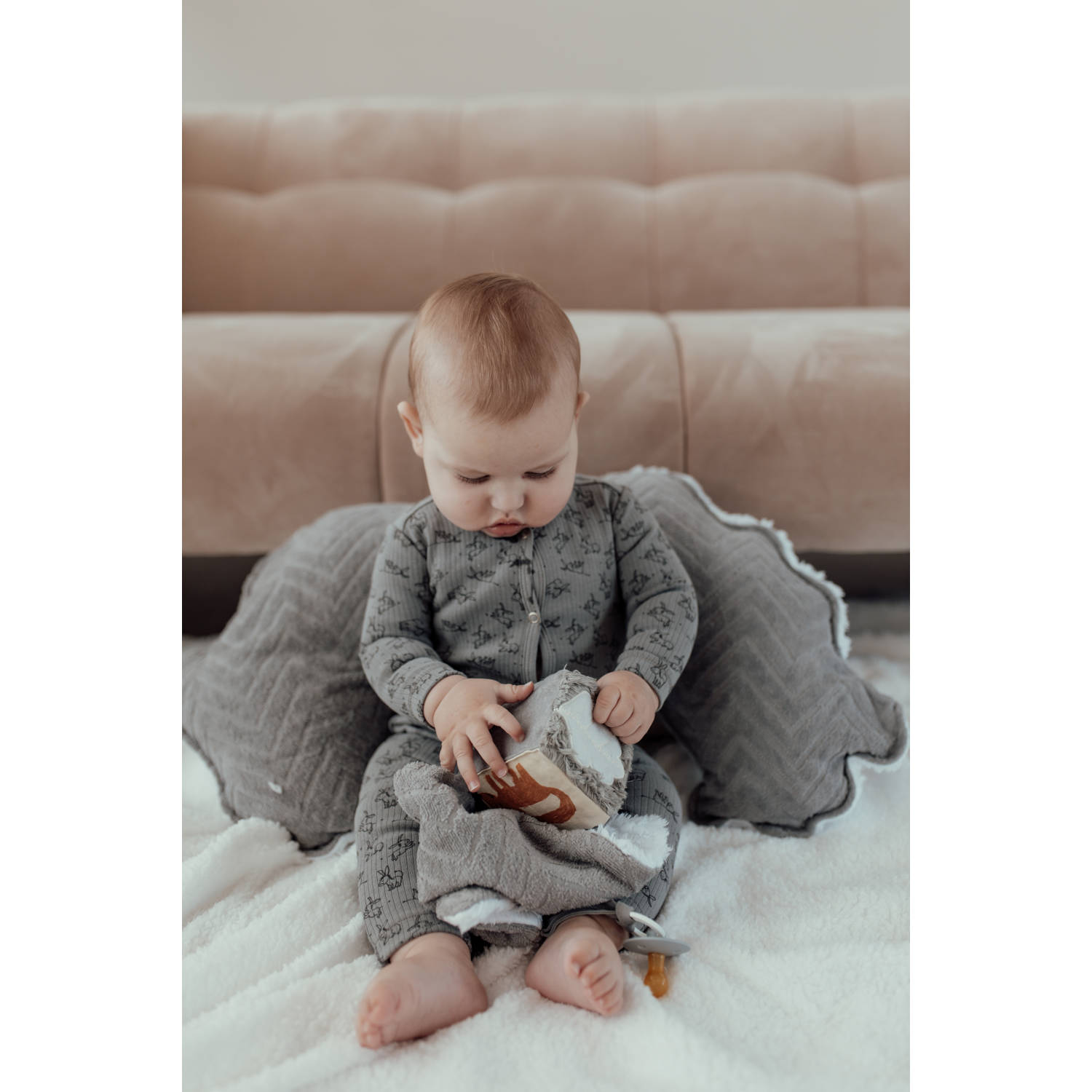 Snoozebaby boxpak cloudy grey