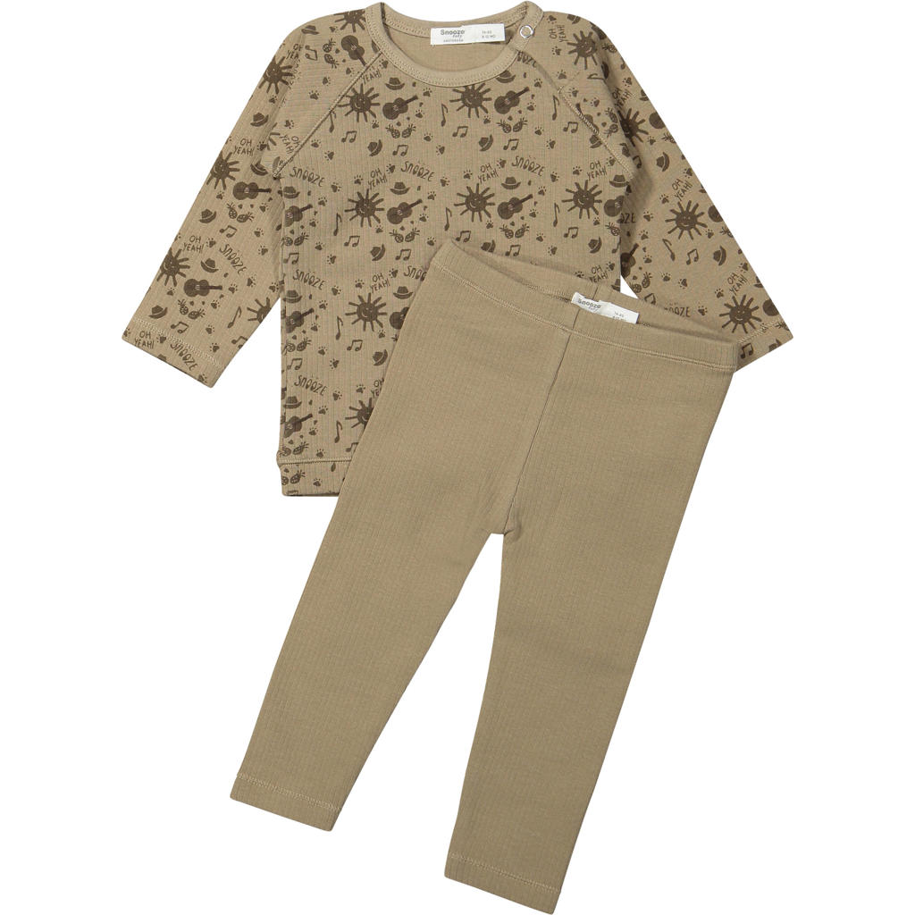 Snoozebaby   pyjama hazel brown