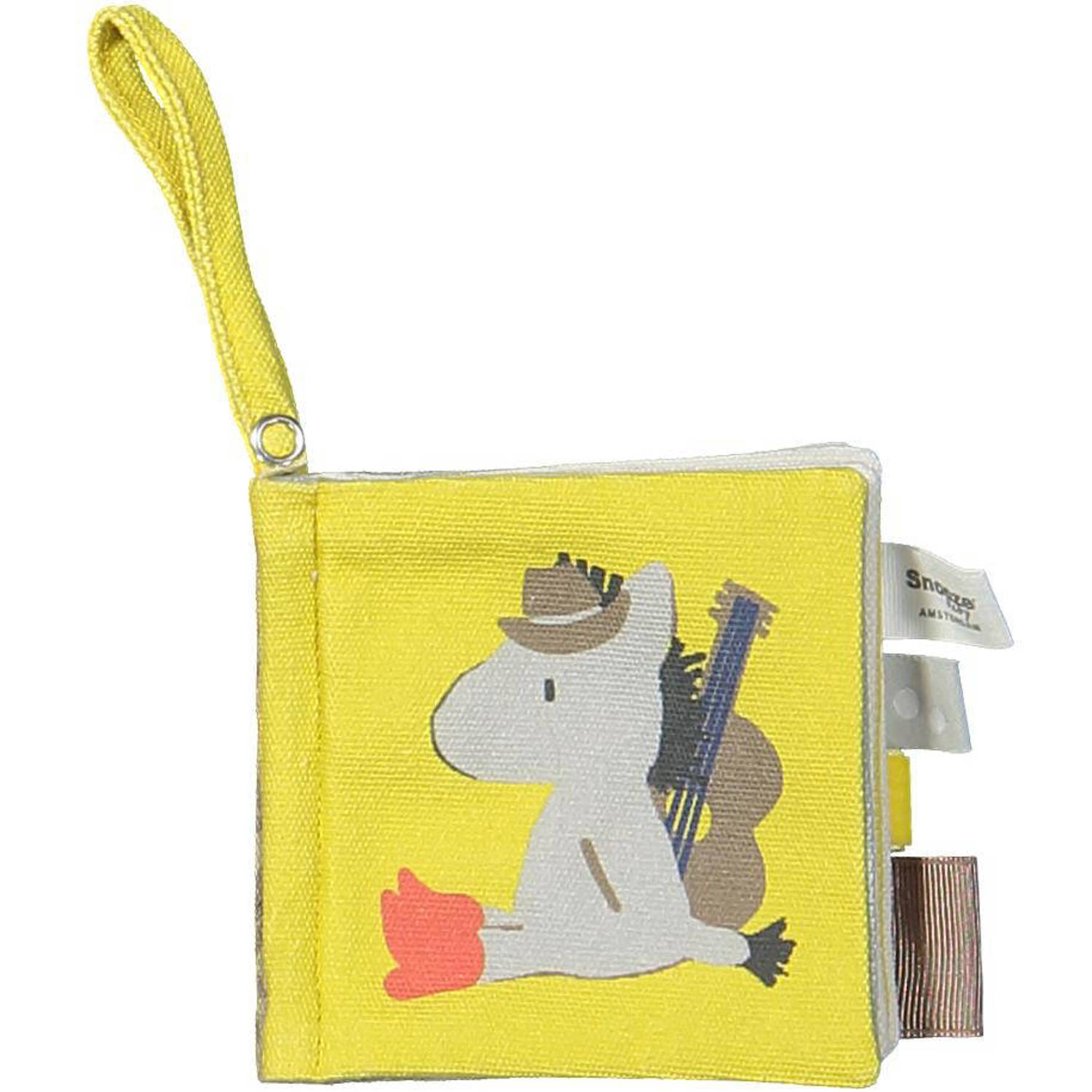 Snoozebaby baby knisperboekje geel Accessoire | Accessoire van