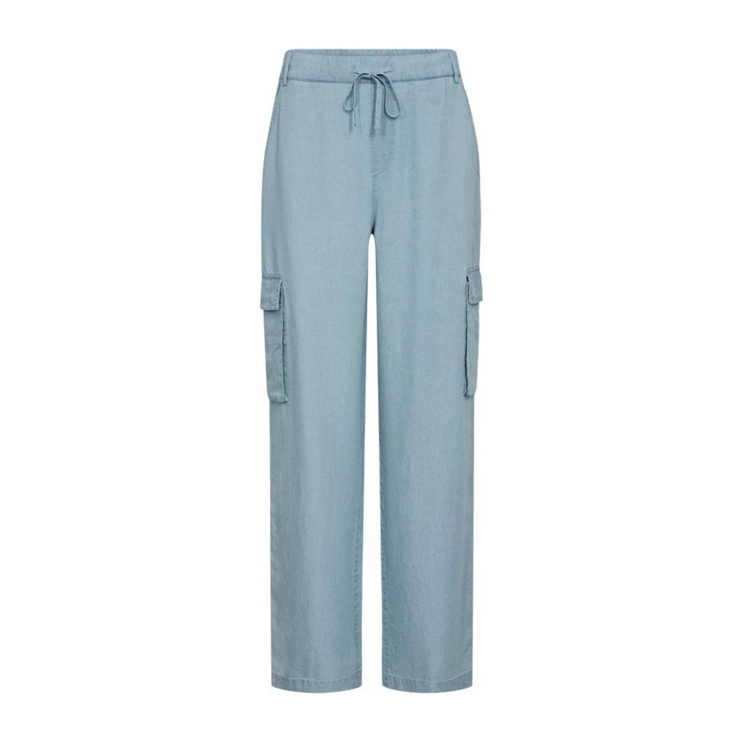 FREE QUENT Stoffen broek met cargozakken model 'Carly'