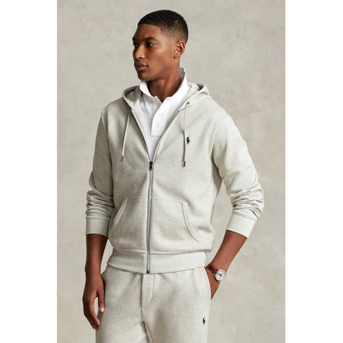POLO Ralph Lauren sweatvest lichtgrijs afbeelding