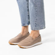 thumbnail: No Stress nubuck instappers taupe