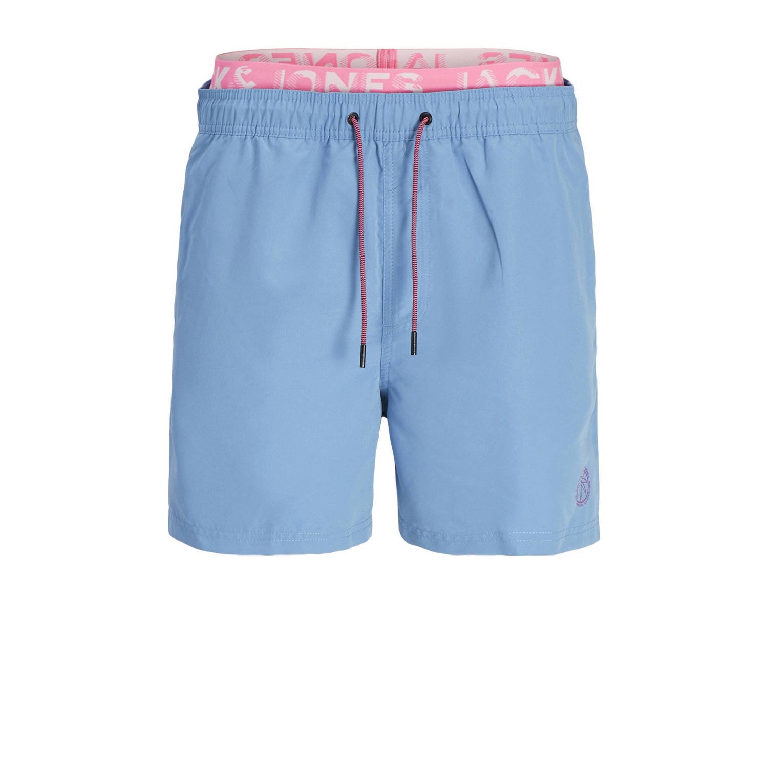 JACK & JONES PANTS STUDIO zwemshort JPSTFIJI lichtblauw