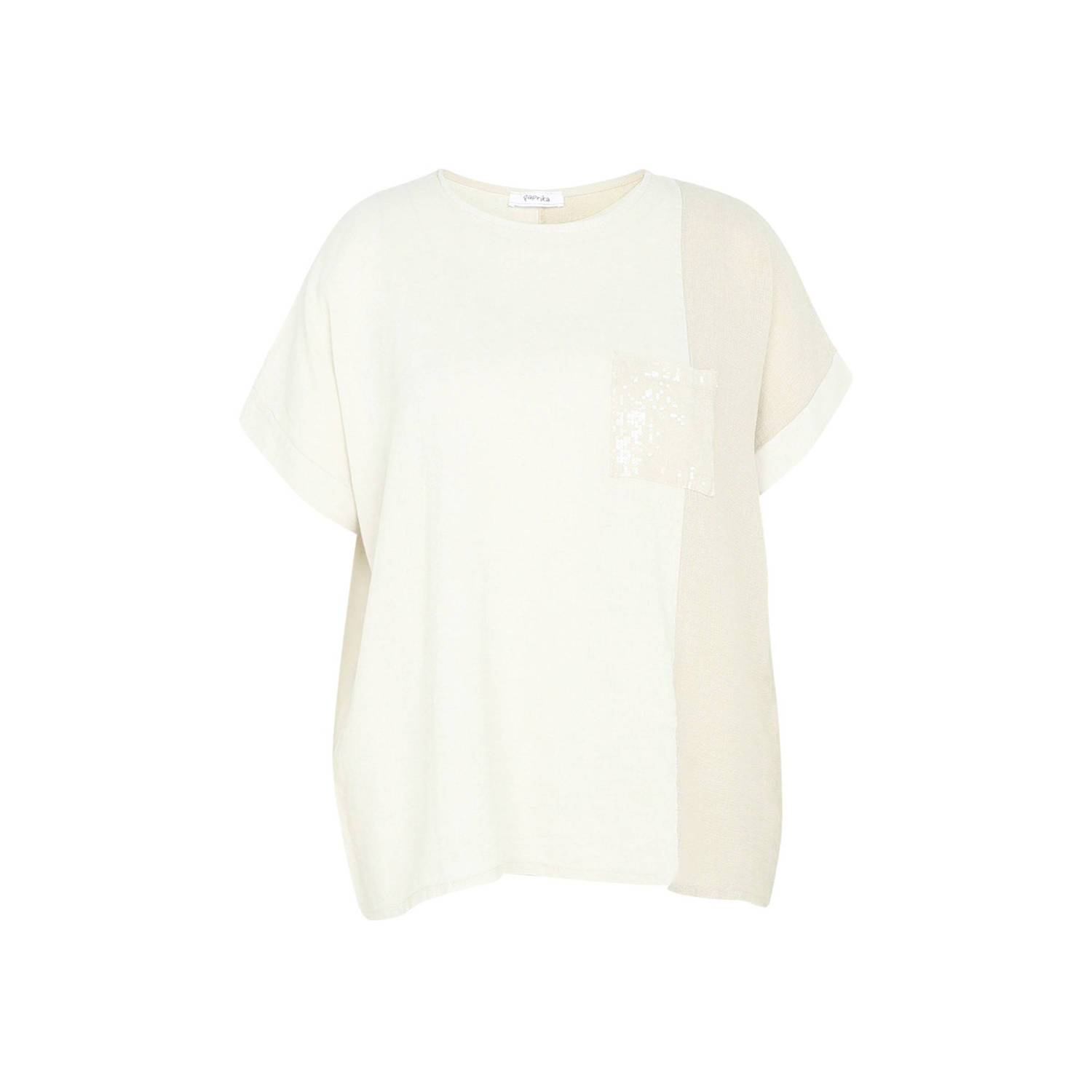 Paprika T-shirt beige ecru