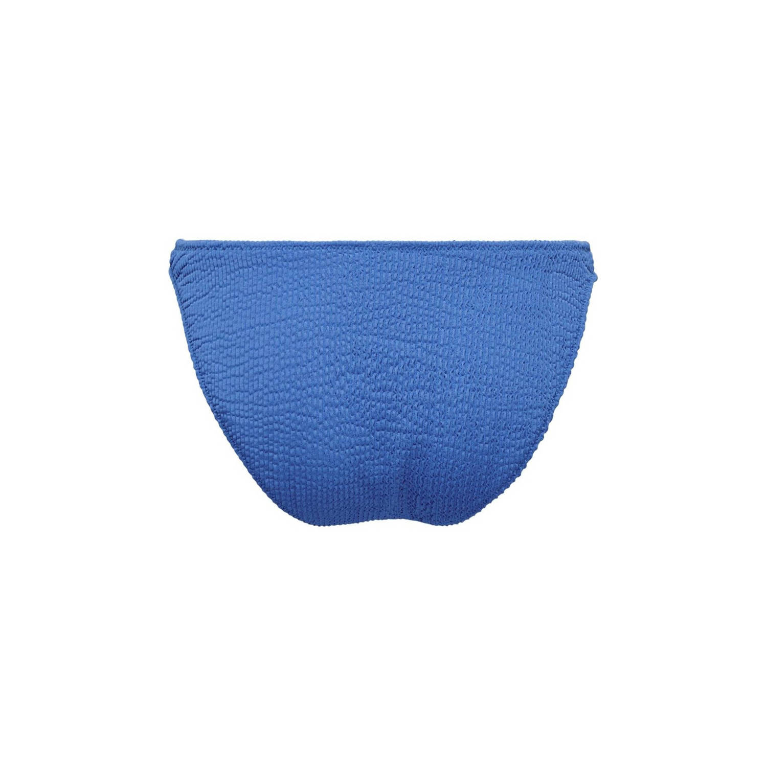 ONLY bikinibroekje ONLTROPEZ met textuur blauw