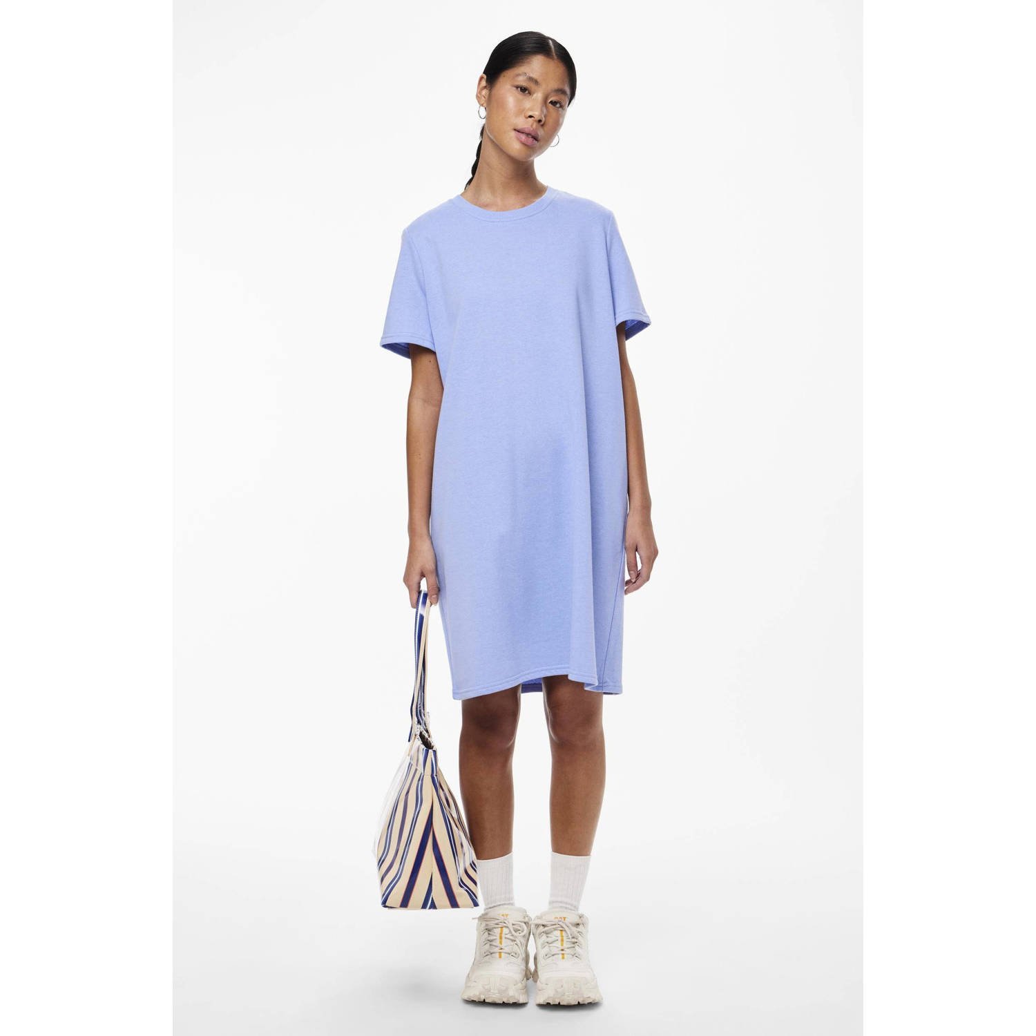 PIECES sweatjurk PCCHILLI lichtblauw