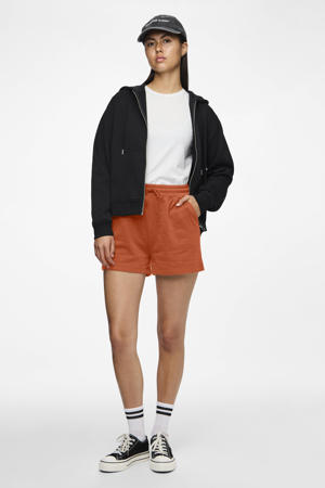 sweatshort PCCHILLI oranje