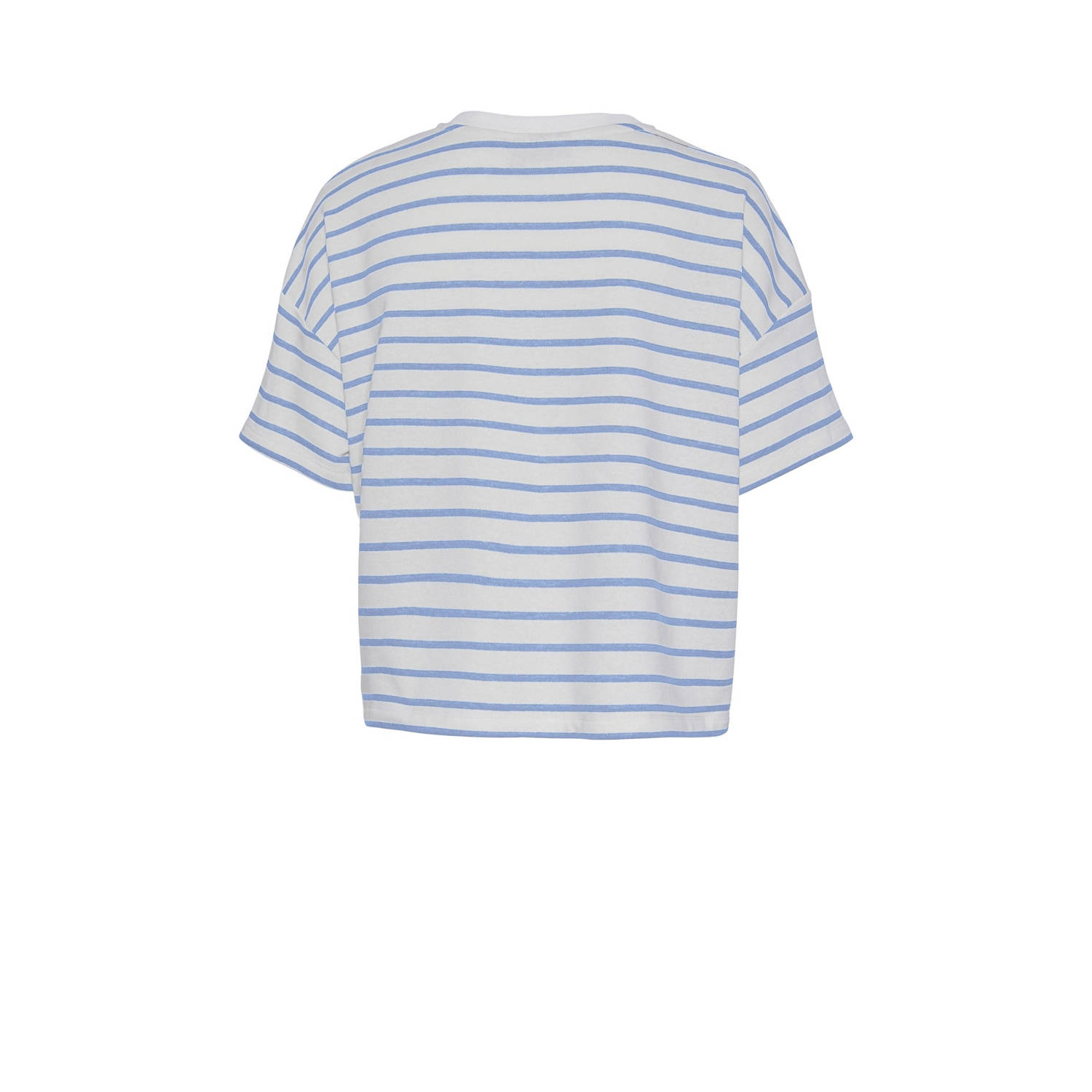 PIECES loungetop PCCHILLI wit blauw