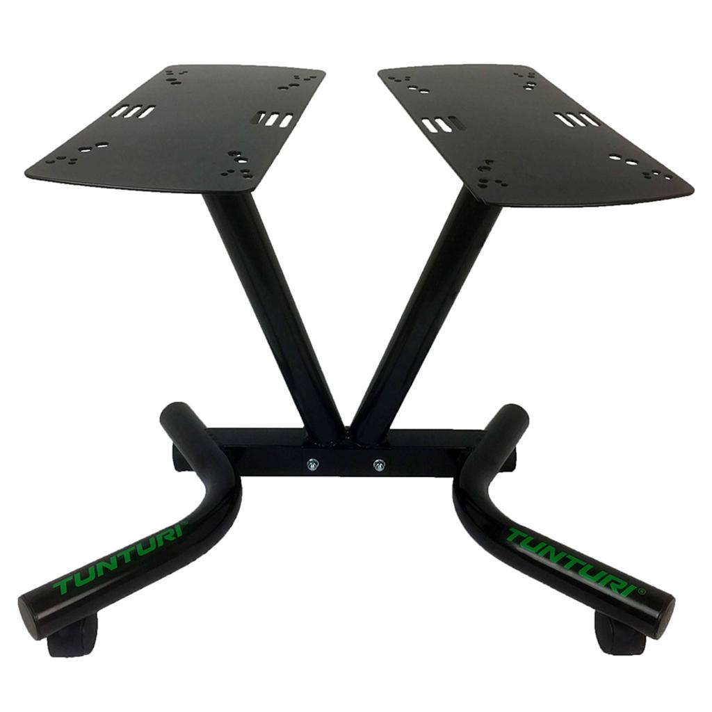 Tunturi dumbbellhouder Selector zwart